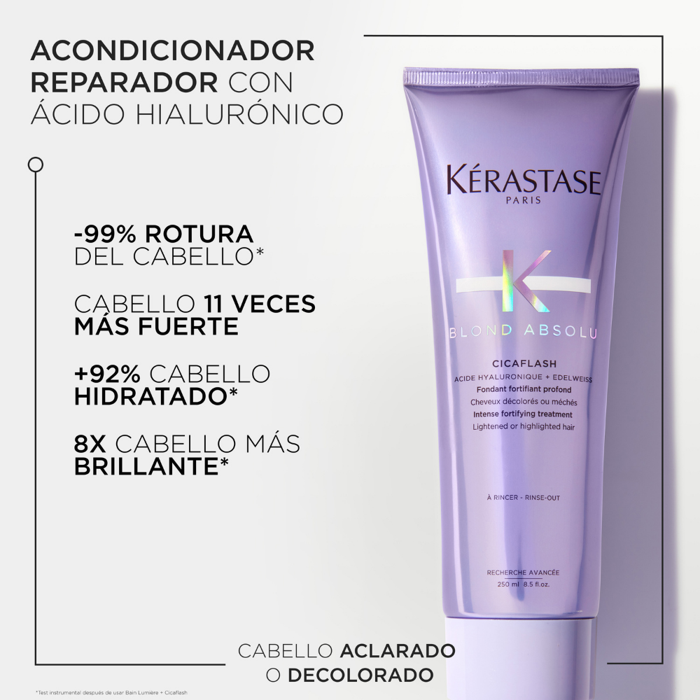 Kérastase | Acondicionador  Blond Absolu Cicaflash cuidado rubio 250ml