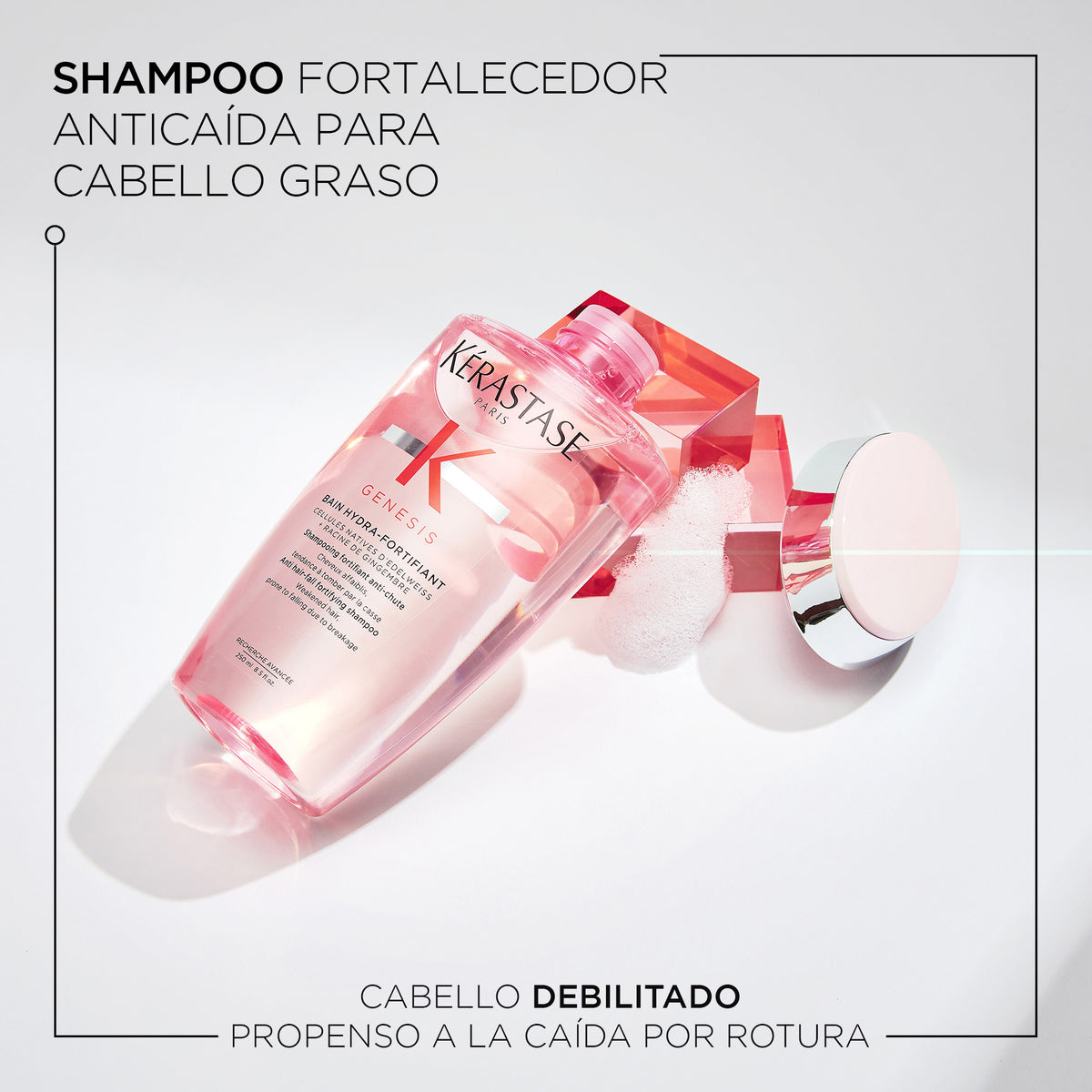 Kérastase  | Shampoo Genesis Hydra-Fortifiant anticaída cabello