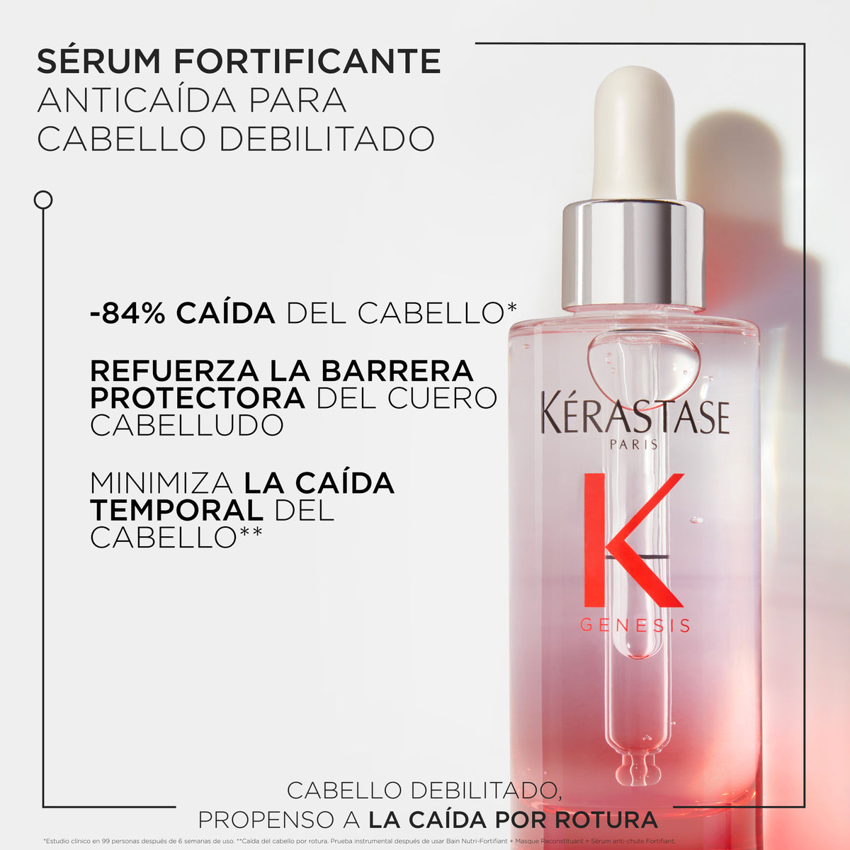 Kérastase | Sérum  Genesis anti-caída para cabello quebradizo 90ml