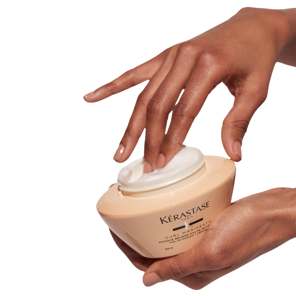 Kérastase | Mascarilla Curl Manifesto Beurre nutrición cabello crespo 200ml