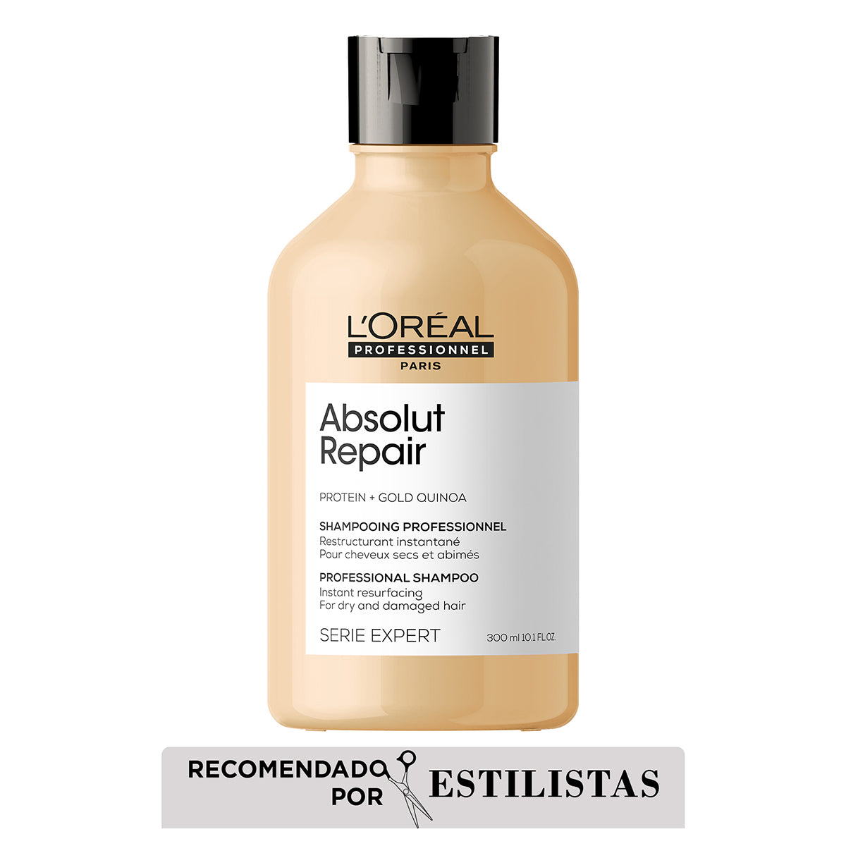 L'Oreal Pro  | Shampoo Absolut Repair reparación cabello dañado Loreal professionnel 300ml