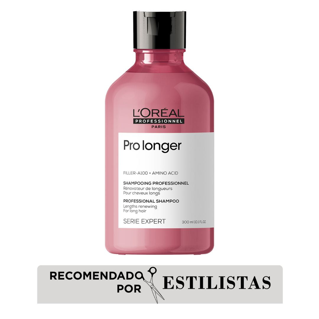 L'Oreal Pro  | Shampoo ProLonger engrosa puntas del cabello largo Loreal professionnel 300ml