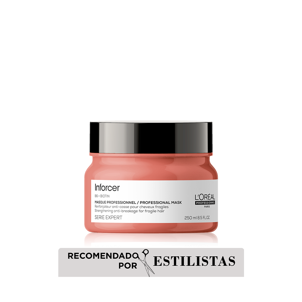 L'Oreal Pro| Mascarilla Inforcer fortalece el cabello Loreal professionnel 250ml