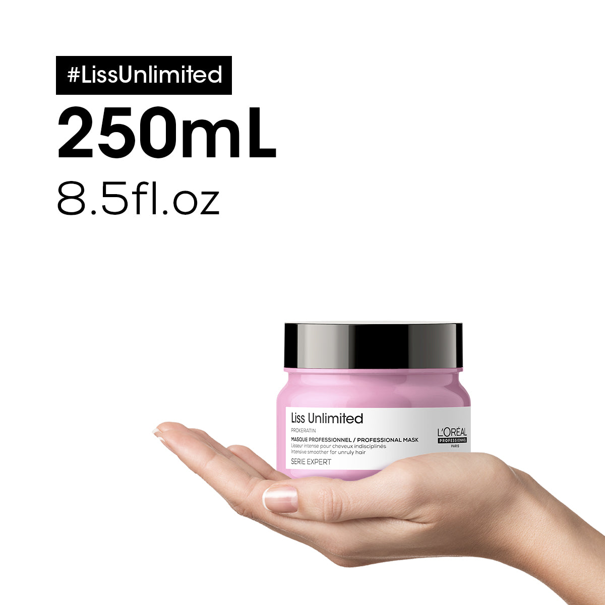 L'Oreal Pro  | Mascarilla Liss Unlimited control anti frizz Loreal professionnel 250ml