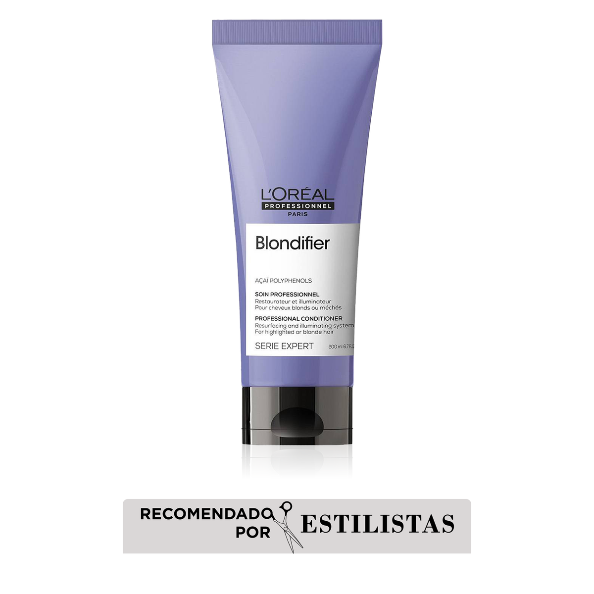 L'Oreal Pro  | Acondicionador Blondifier brillo para cabello rubio Loreal professionnel 200ml