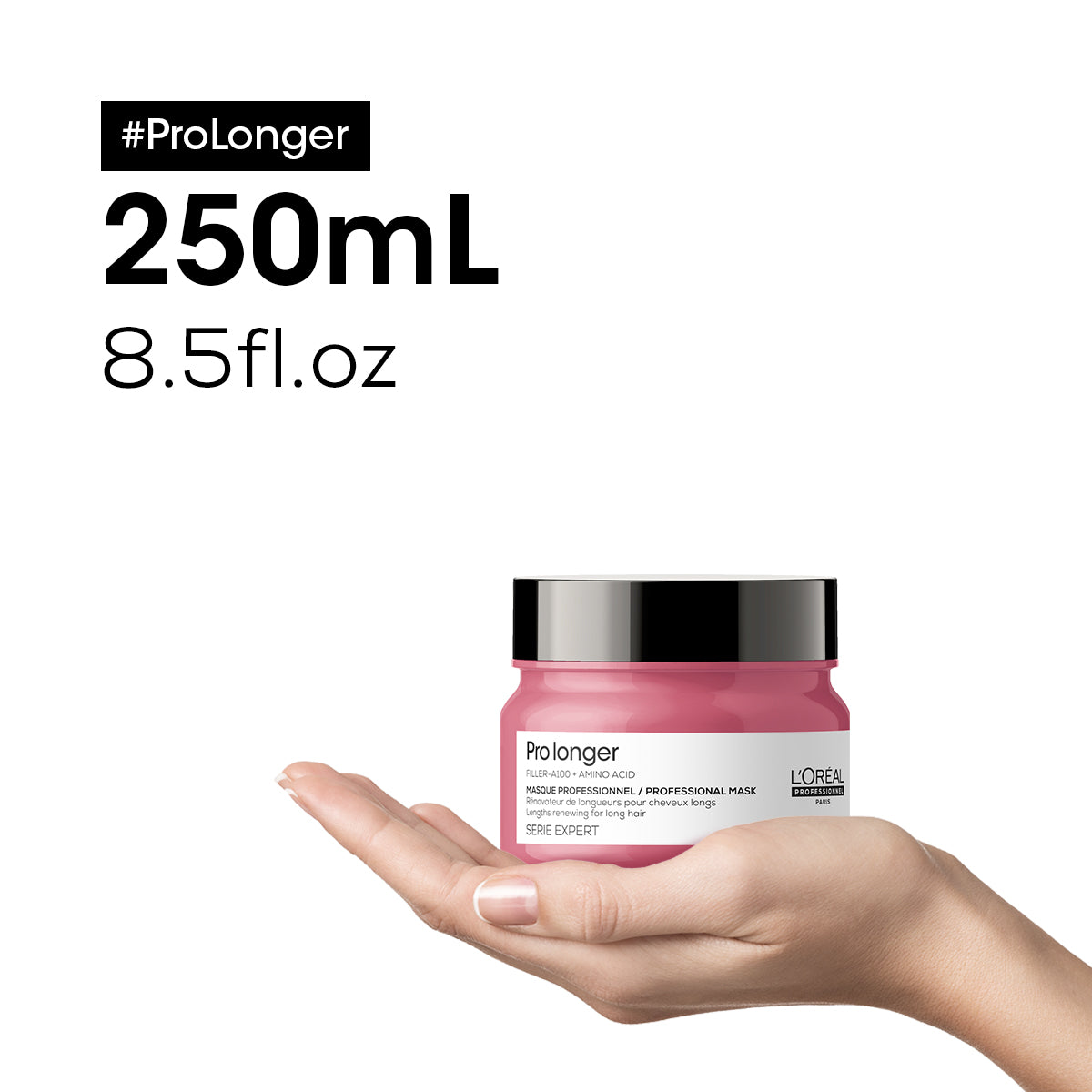 L'Oreal Pro  | Mascarilla ProLonger engrosa puntas del largo Loreal professionnel 250ml