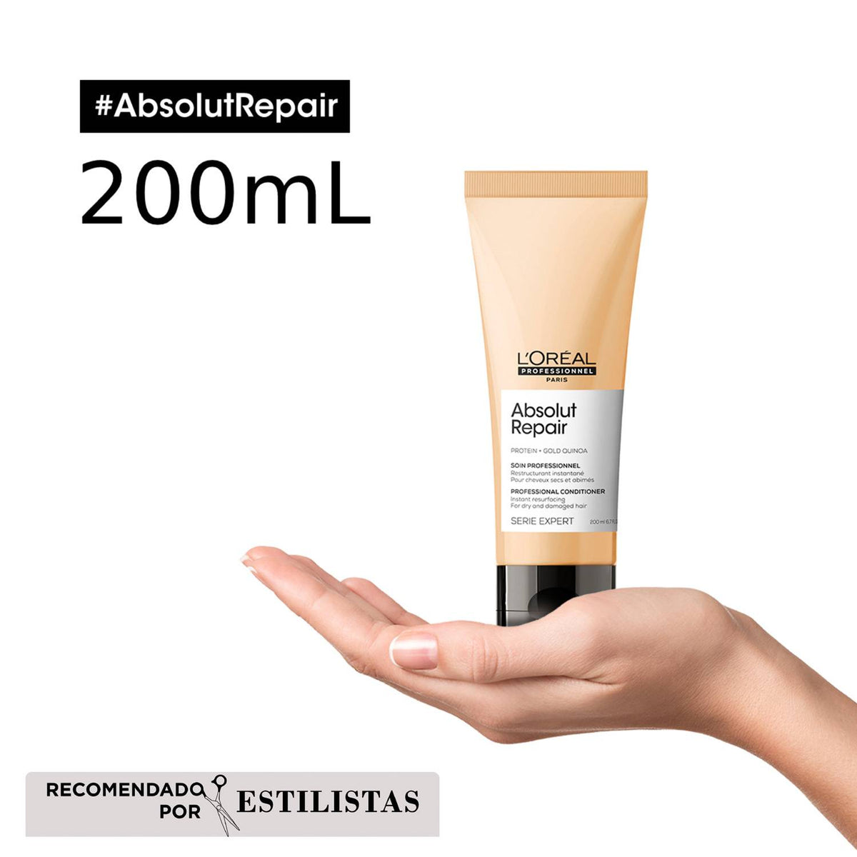 L'Oreal Pro  | Acondicionador Absolut Repair reparación cabello dañado Loreal professionnel 200ml