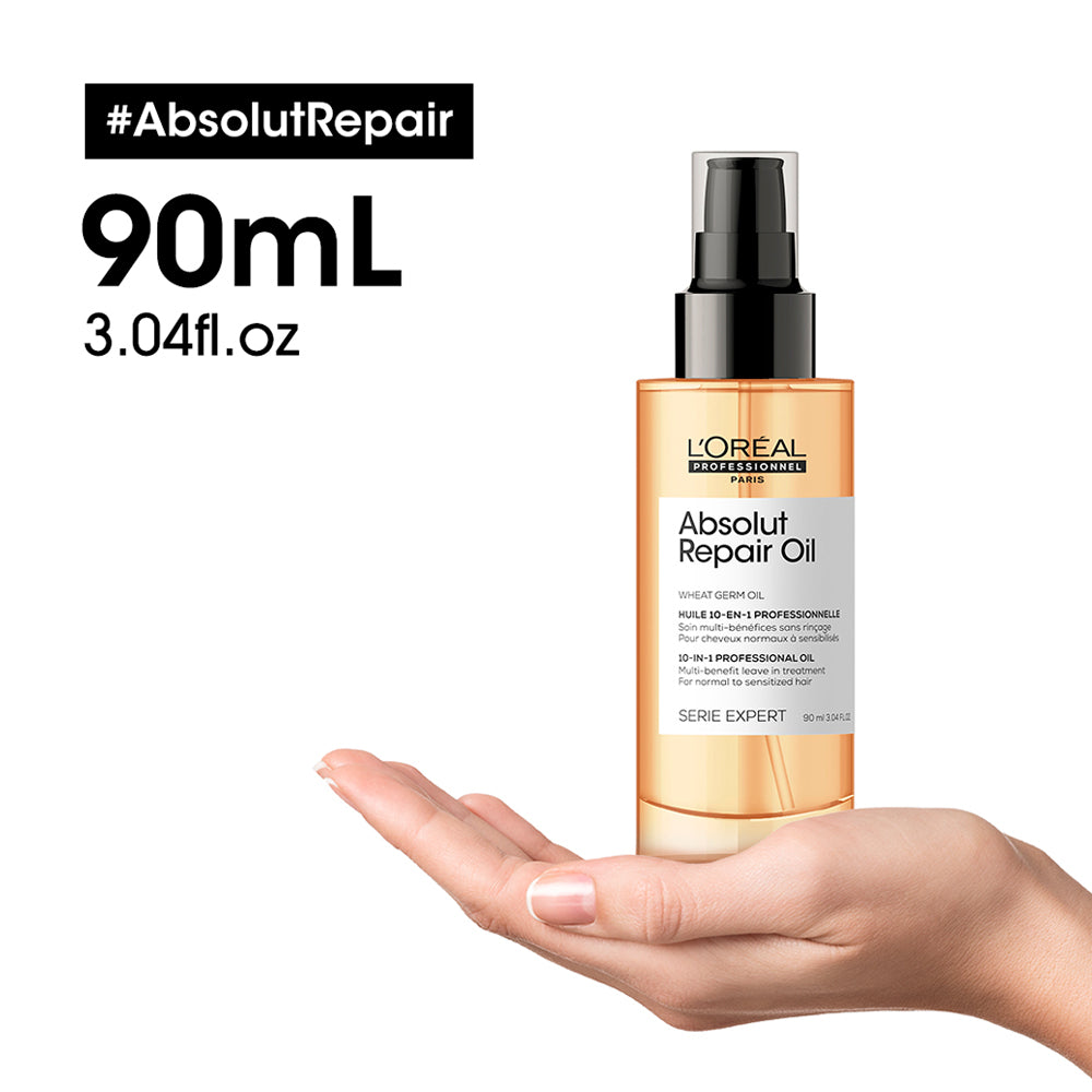 L'Oreal Pro | Spray en aceite Absolut Repair 10 en 1 cabello dañado Loreal professionnel 90ml