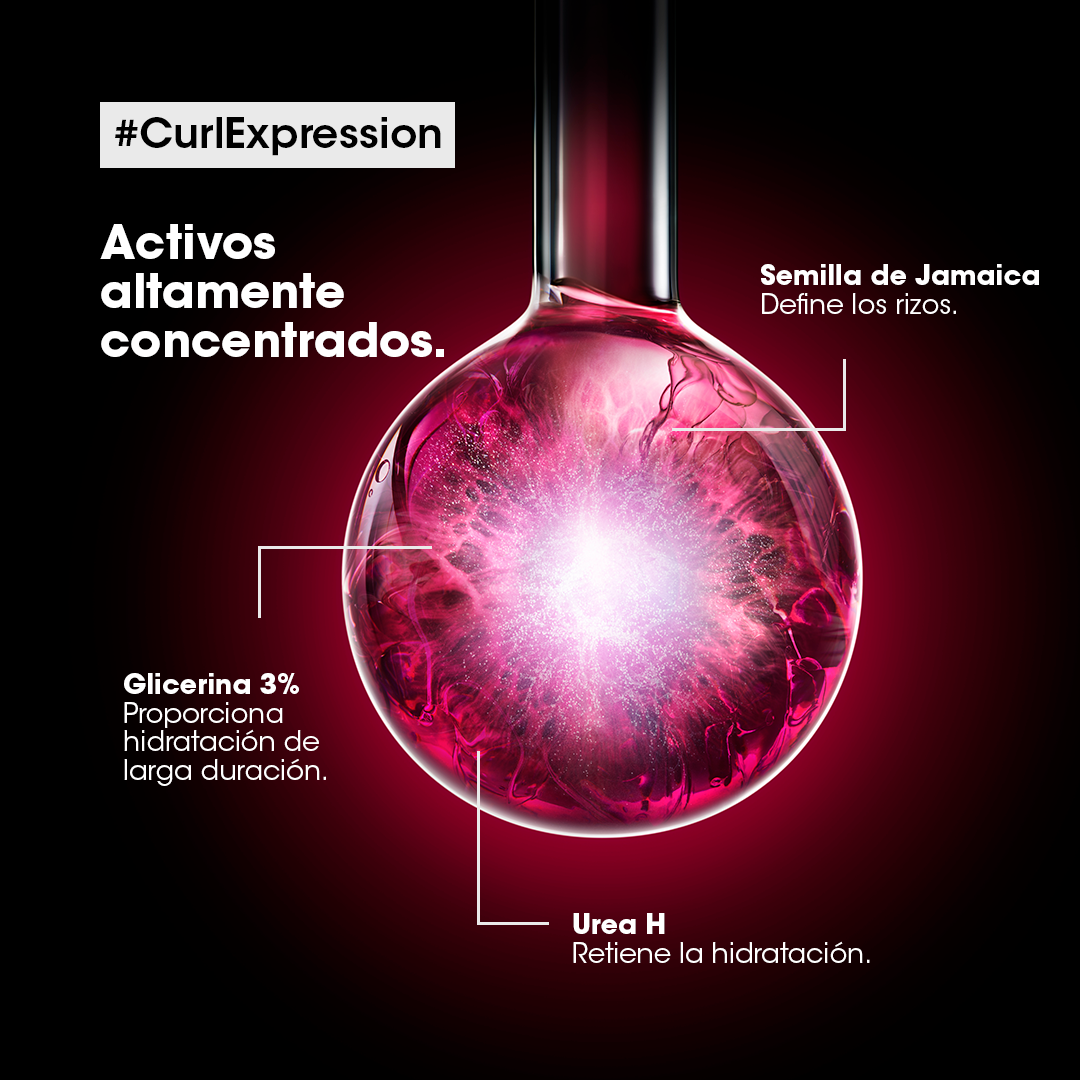 L'Oreal Pro  | Mascarilla Curl Expression cuidado cabello rizado Loreal professionnel 250ml