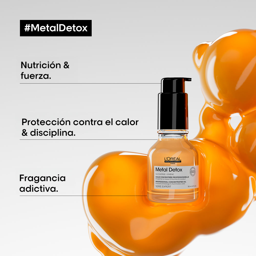 L'Oreal Pro  | Aceite concentrado Metal Detox Loreal professionnel 50ml