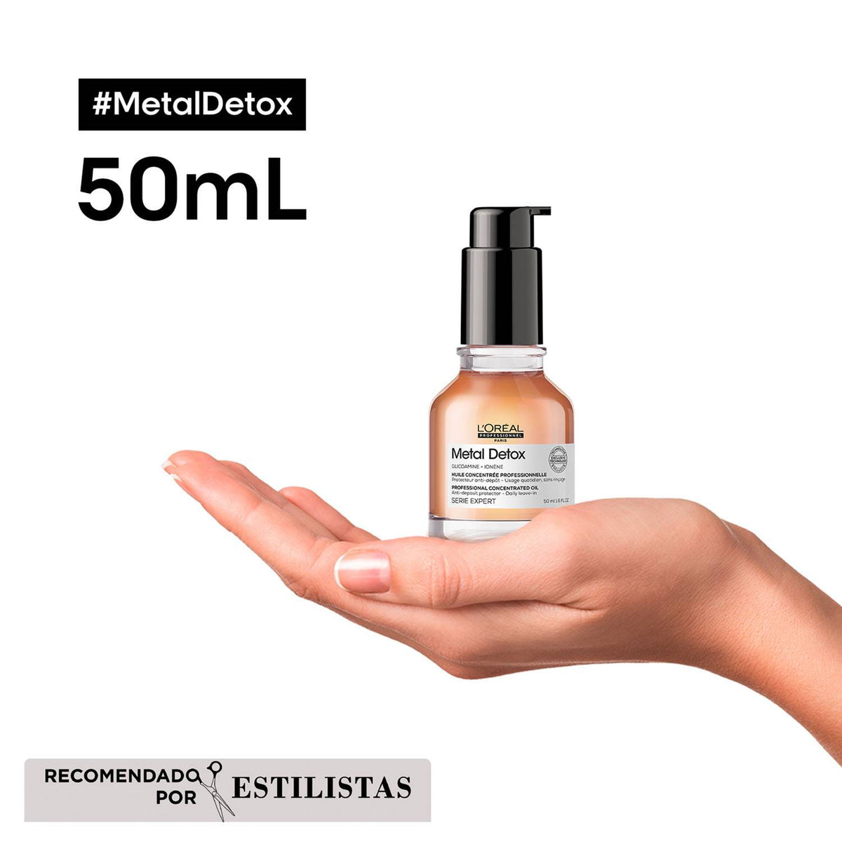 L'Oreal Pro  | Aceite concentrado Metal Detox Loreal professionnel 50ml