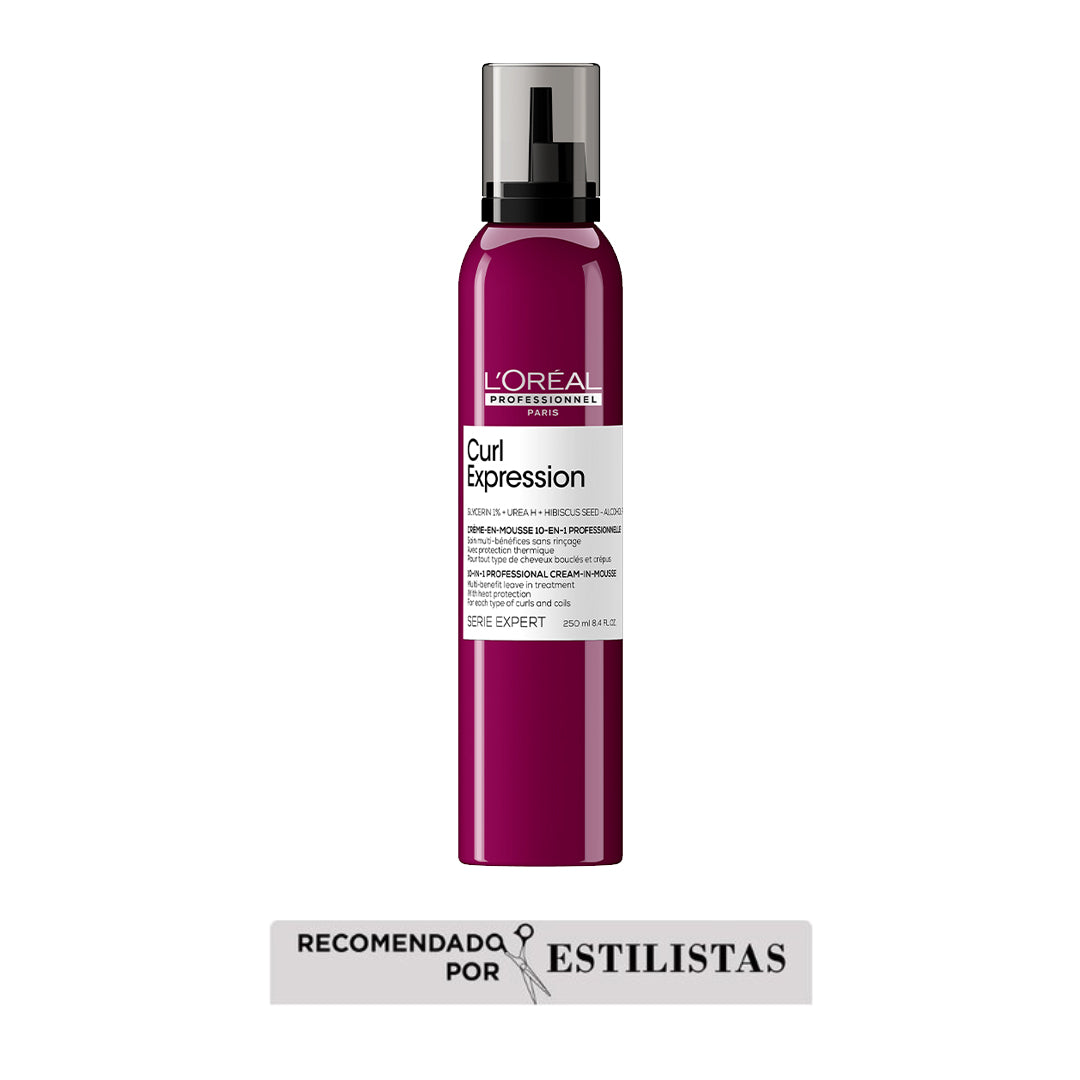 L'Oreal Pro  | Crema en mousee Curl Expression cuidado cabello rizado Loreal professionnel 250ML