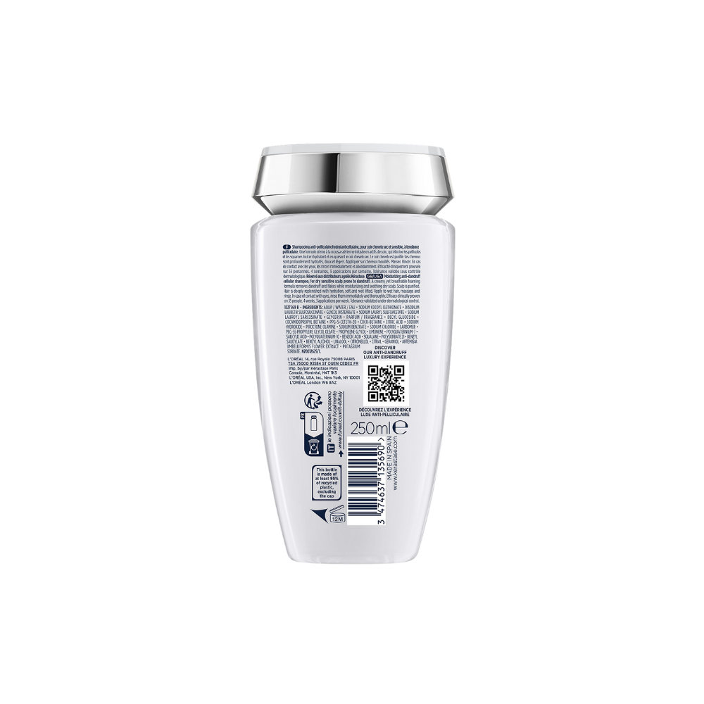Kérastase  | Shampoo Symbiose Creme anti caspa Cuero cabelludo seco 250ml