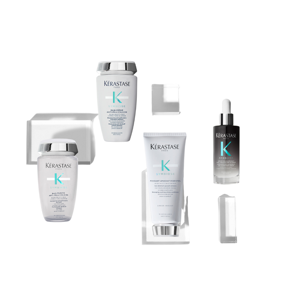 Kérastase  | Shampoo Symbiose Creme anti caspa Cuero cabelludo seco 250ml