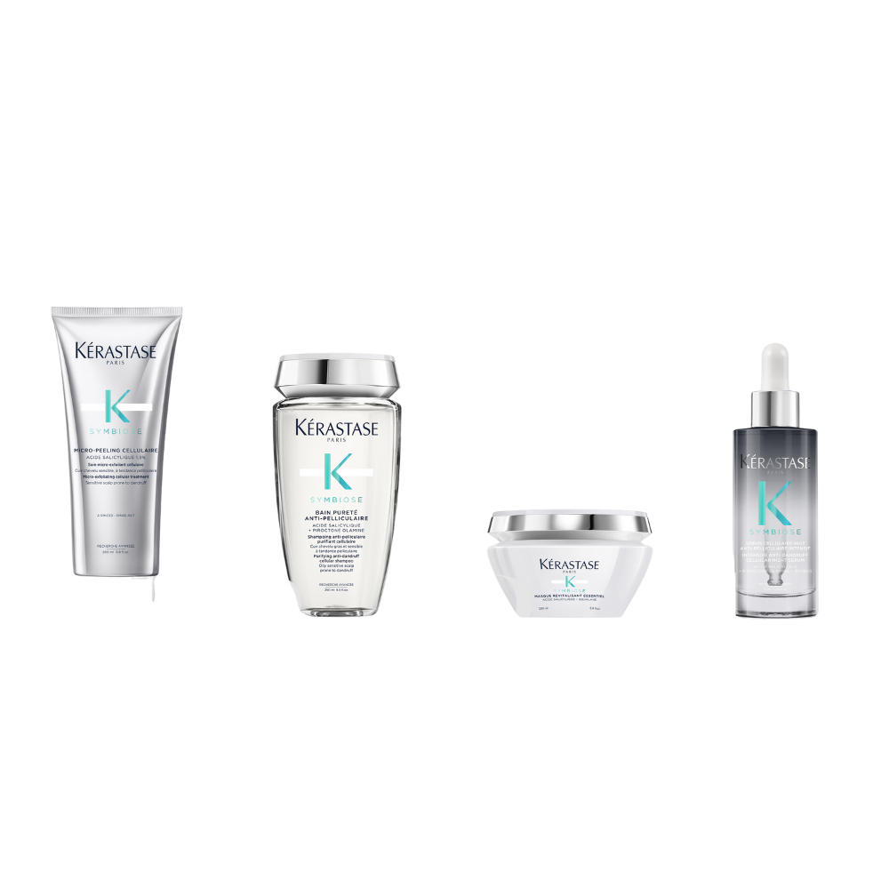 Kérastase  | Shampoo Symbiose Pureté anti caspa Cuero cabelludo graso 250ml