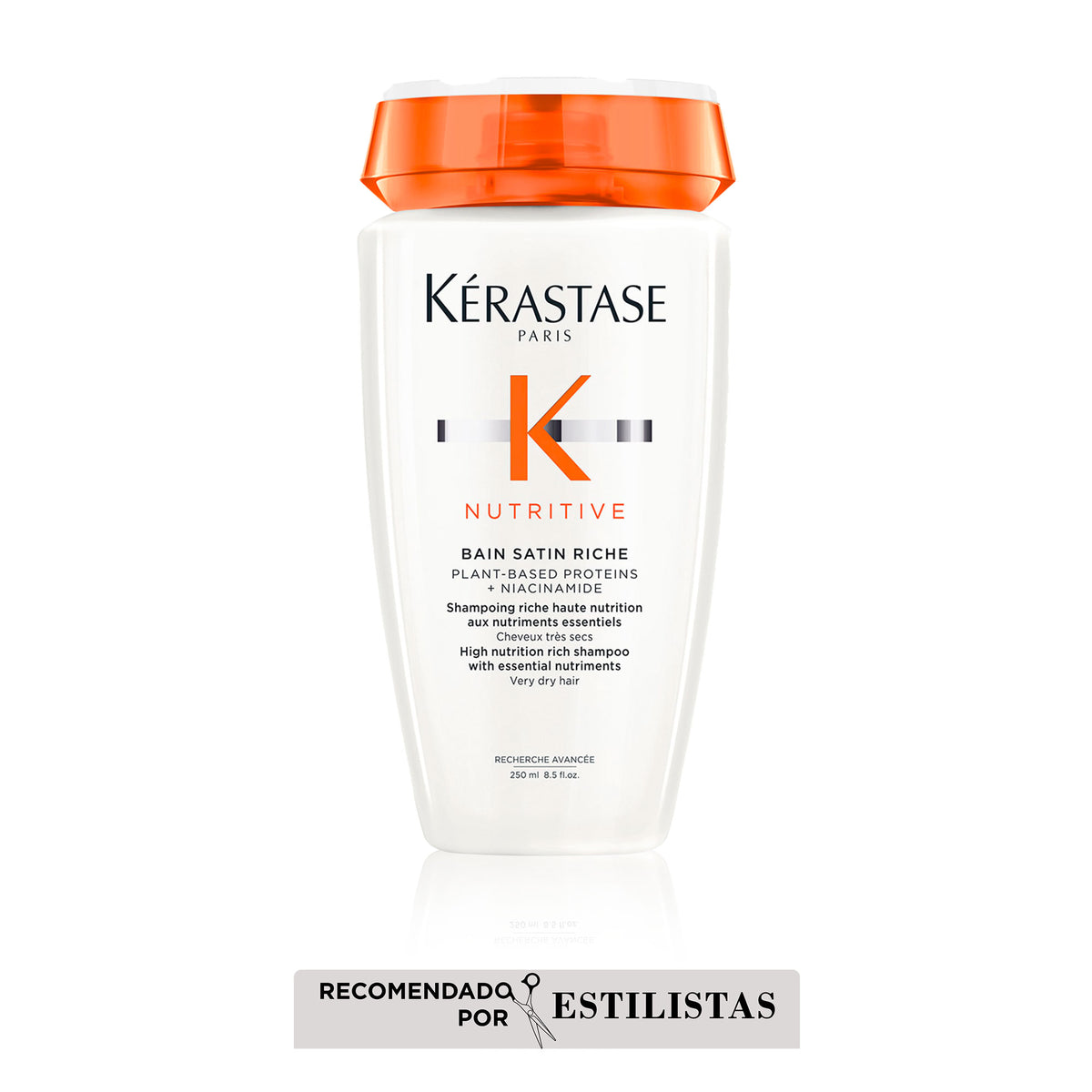 Kérastase  | Shampoo Bain Satin Riche Nutritive Nutrición Intensa Del Cabello 250ml