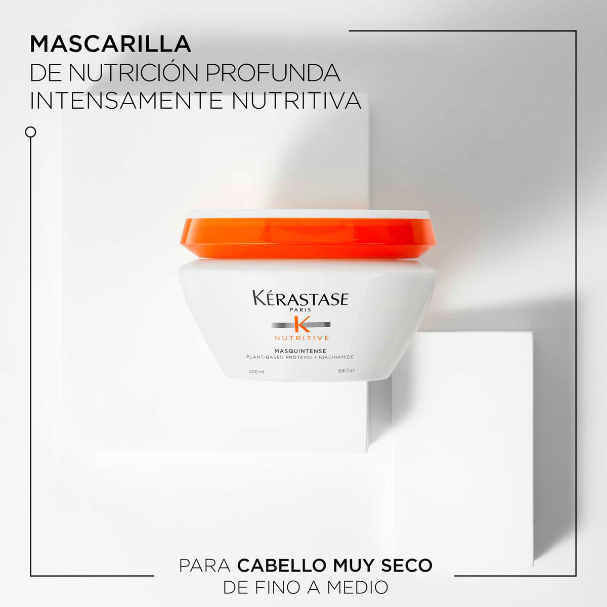 Kérastase  | Mascarilla Nutritive Masquintense nutrición intensa para cabello seco 200ml