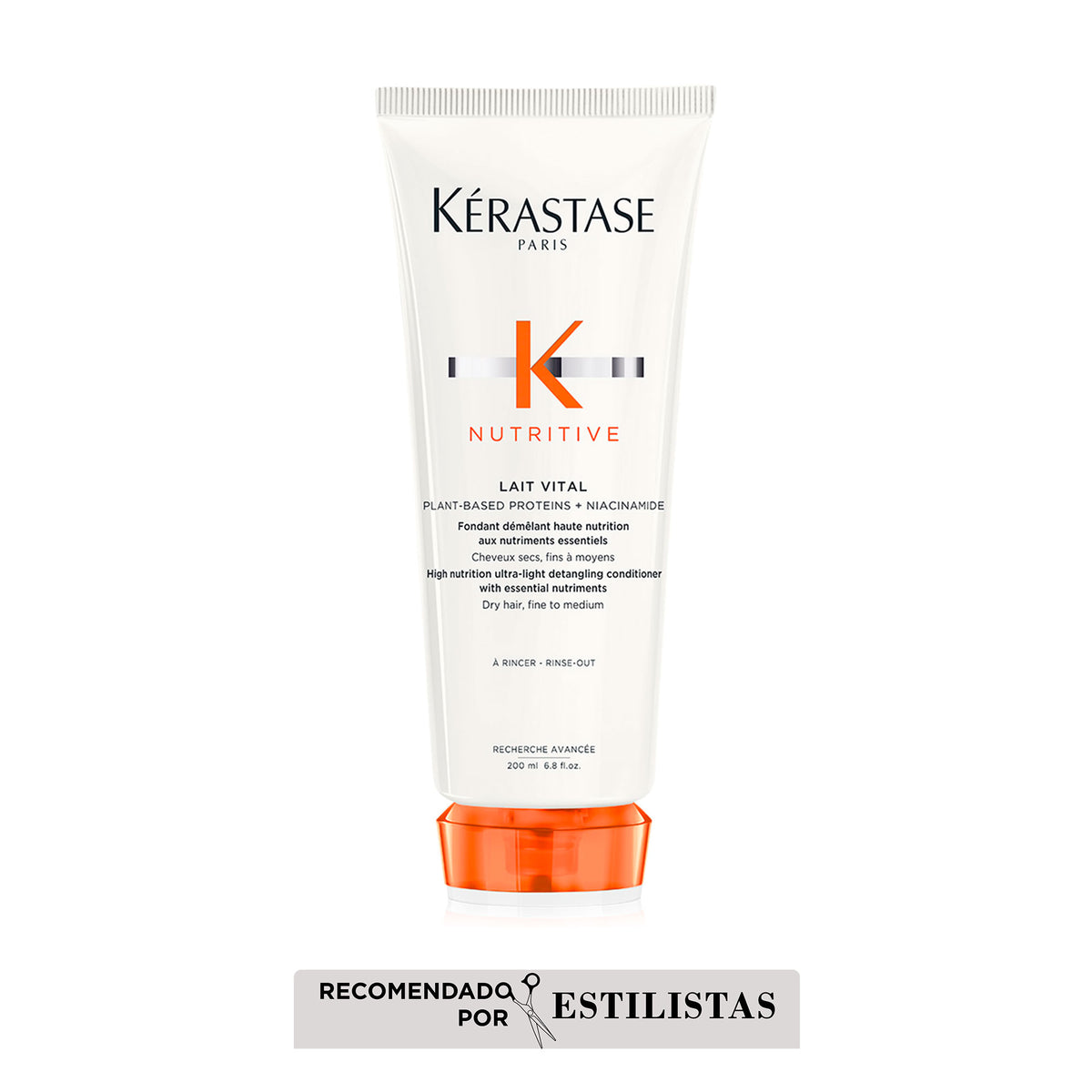 Kérastase | Acondicionador Nutritive  Lait Vital Desenredante para Cabello Seco 200ml