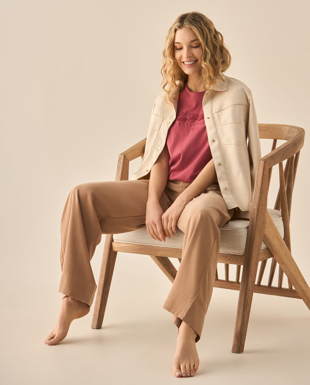 Esprit | Camiseta Manga Corta con Bordado para Mujer