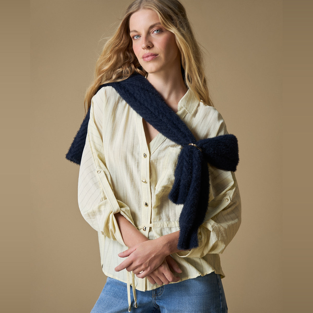 Esprit | Camisa Manga Larga Camisera