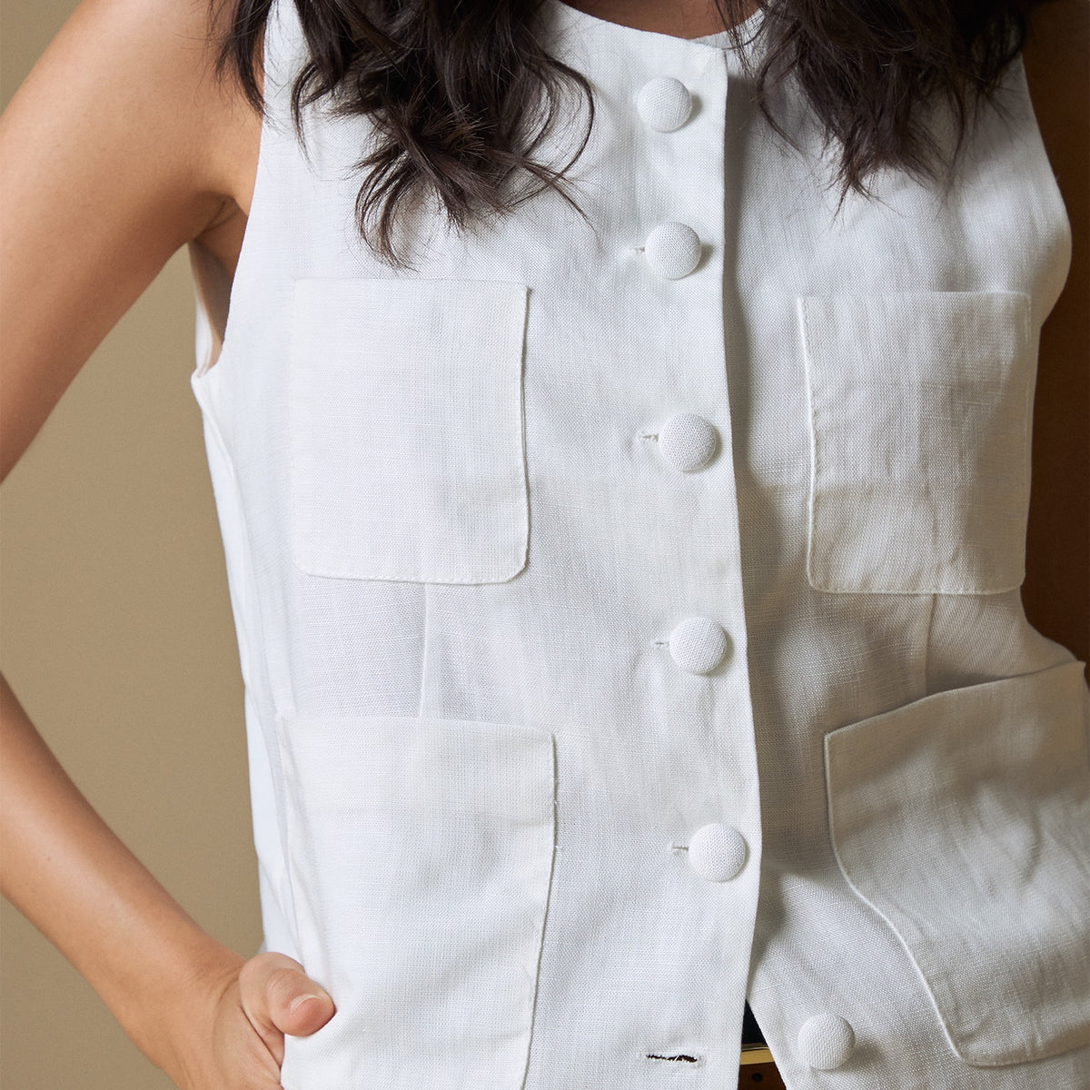 Esprit | Camisa Manga Sisa Minimalista