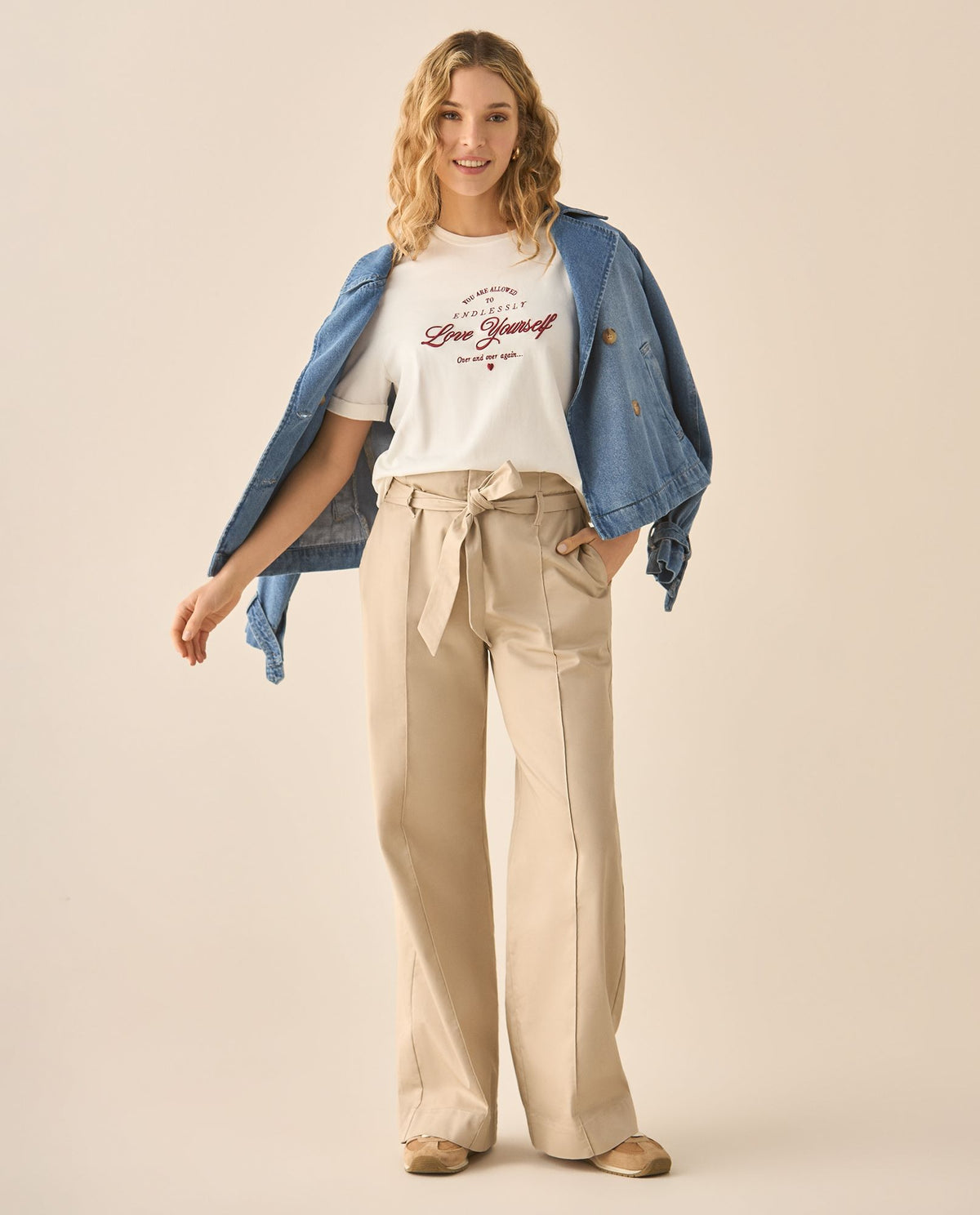 Esprit | Camiseta  con Bordados Decorativos para Mujer