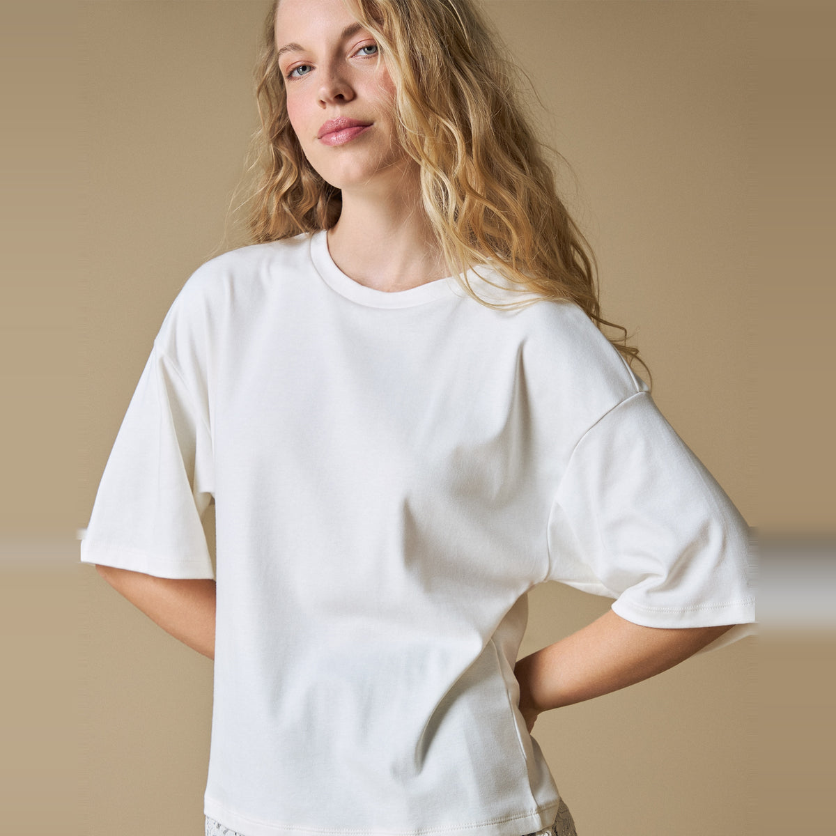 Esprit | Camiseta Manga Corta Algodón Oversize