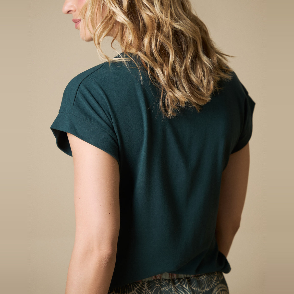 Esprit | Camiseta de manga larga fruncida