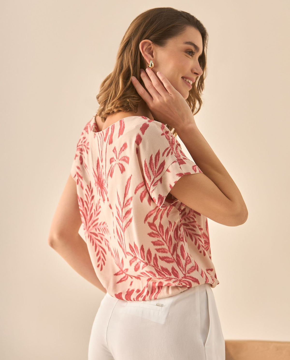 Esprit | Camisa con Estampado de Flores para Mujer