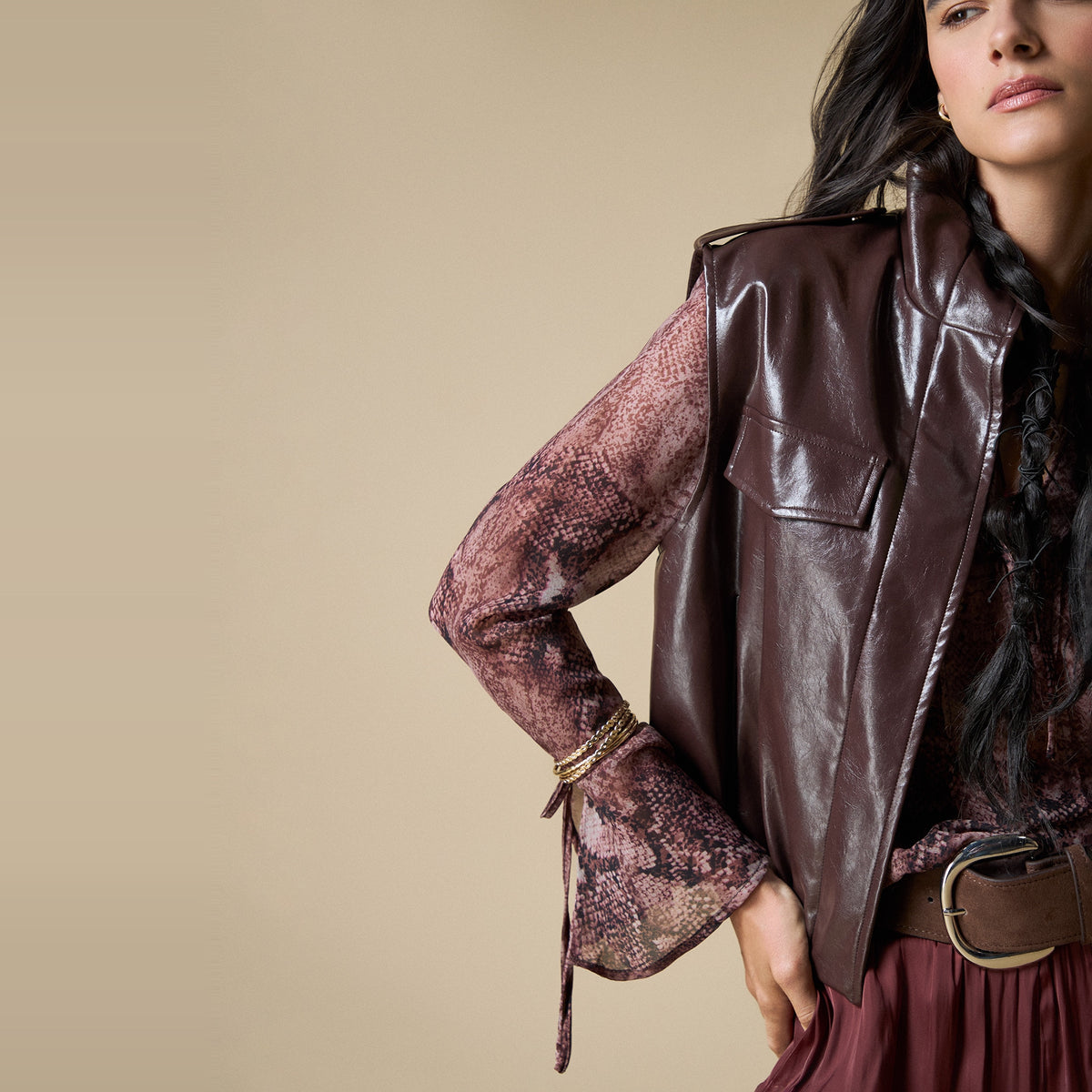 Esprit | Camisa Estampada Animal