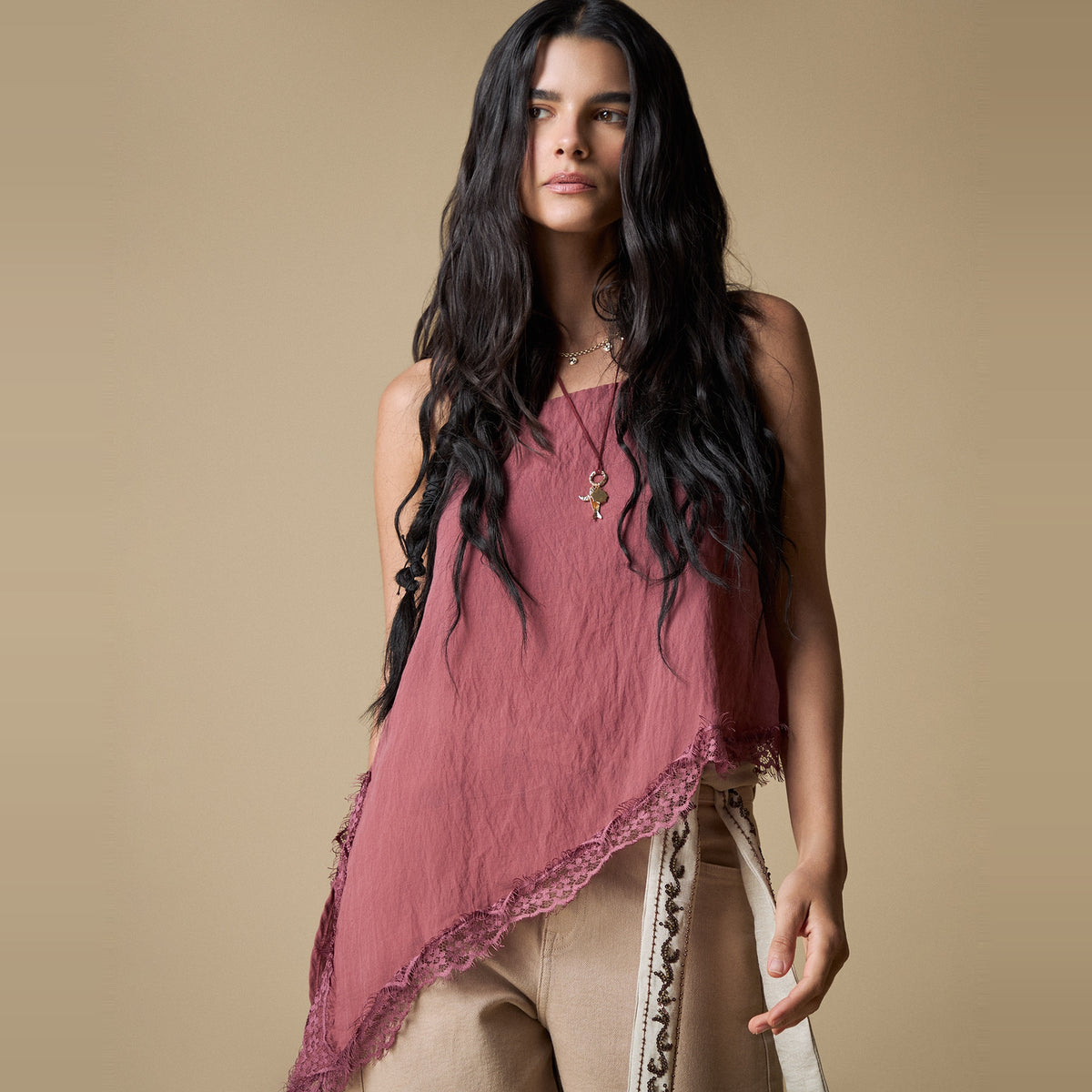 Esprit | Camisa Tiras Cuello V