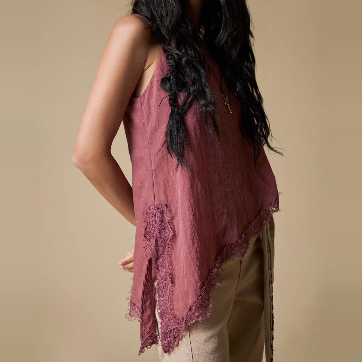 Esprit | Camisa Tiras Cuello V