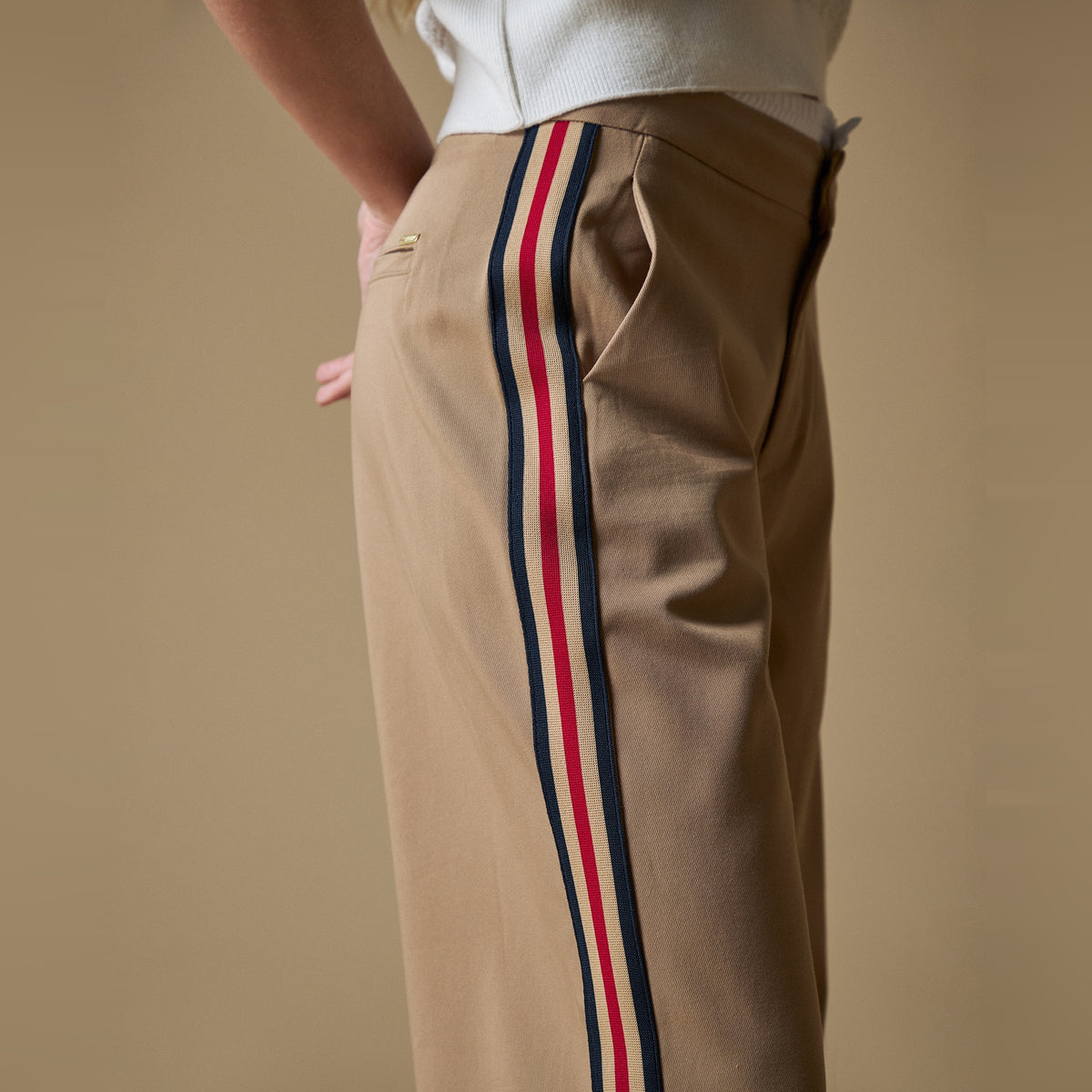 Esprit | Pantalón recto de largo tobillero