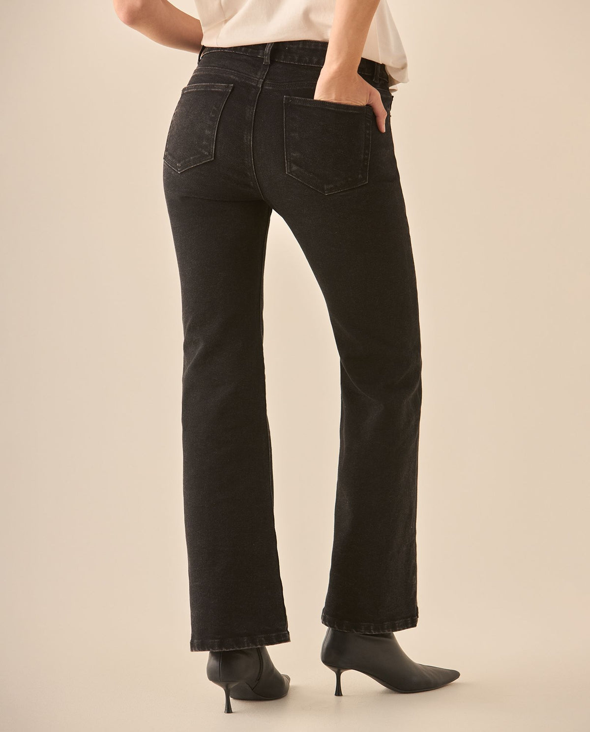 Esprit |Jean Boot Cut tono oscuro para mujer