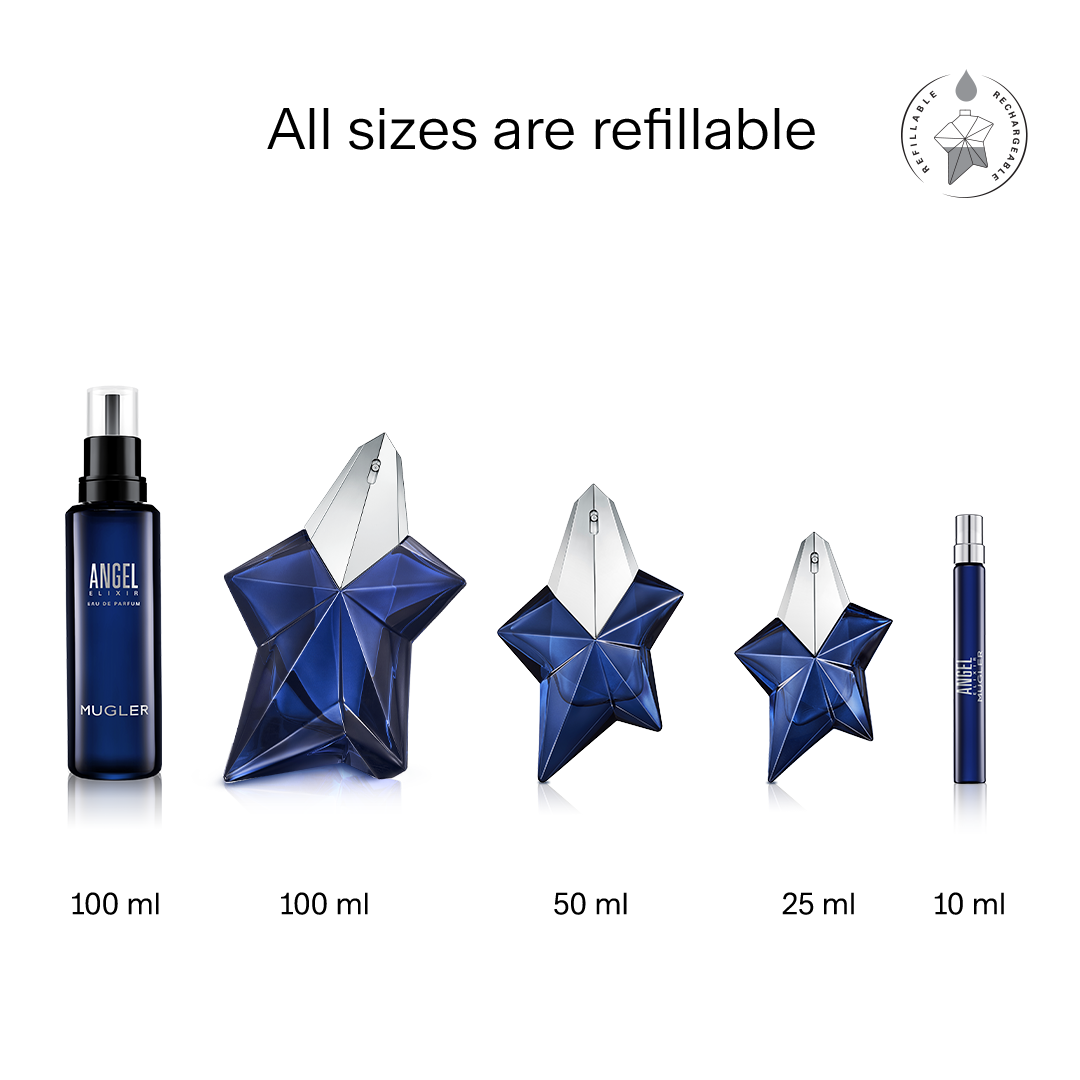 Mugler Angel Elixir Eau de Parfum - Perfume Amaderado Floral