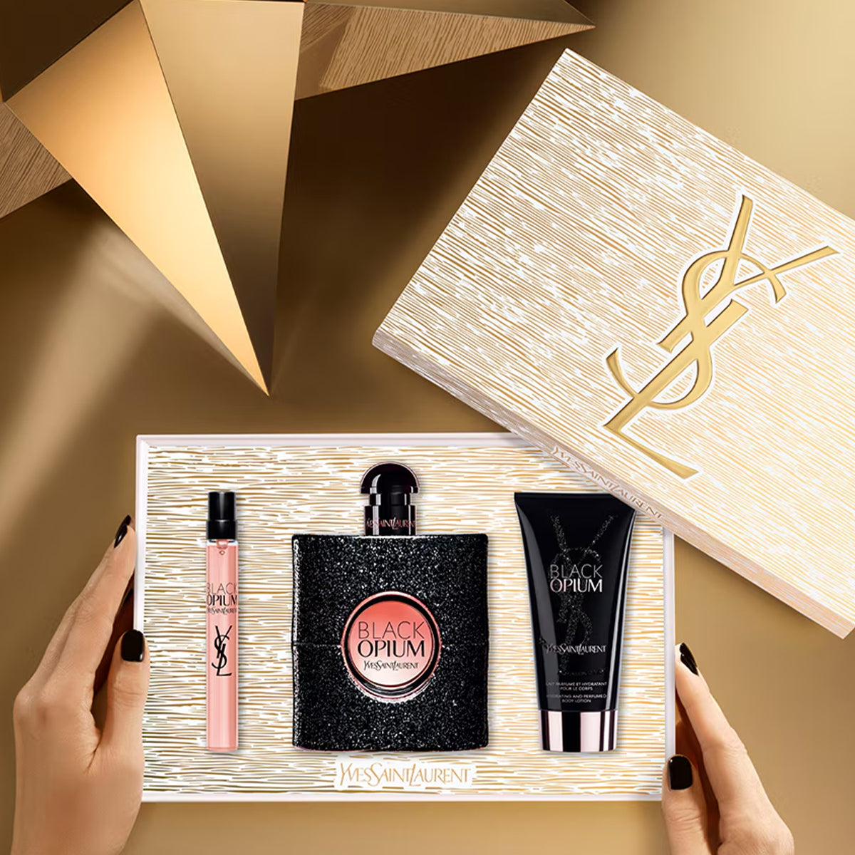 【希少】YSL 固形パフューム rive gauche / OPIUM セット Yves Saint Laurent | Black Opium Gift Set - Felix Online