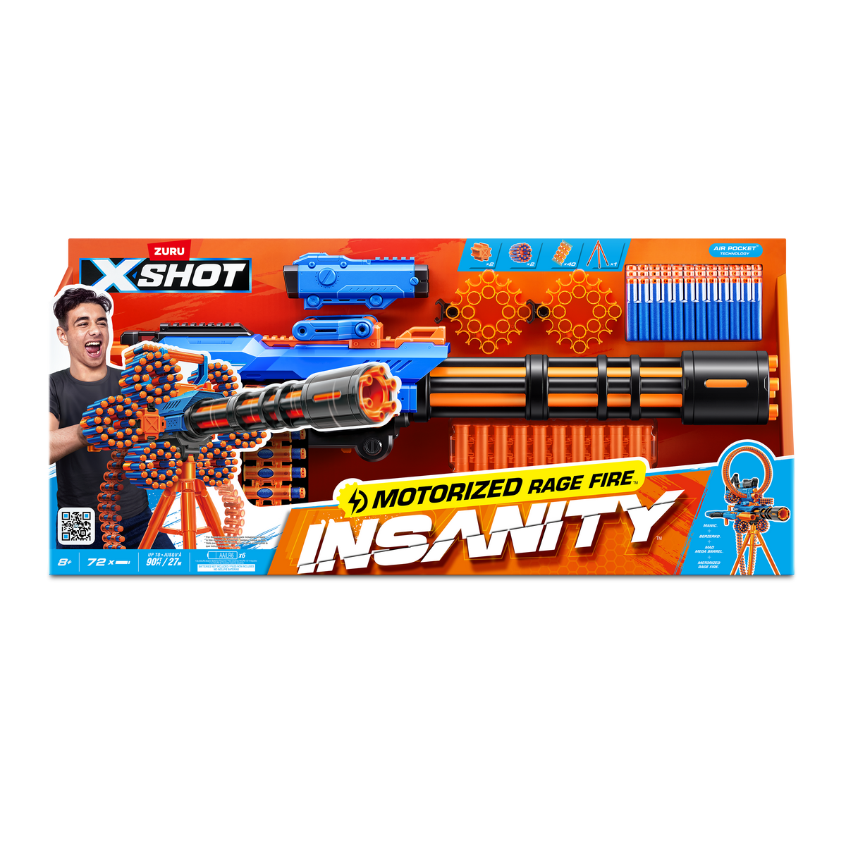 X-Shot | Insanity Motorized Rage Fire