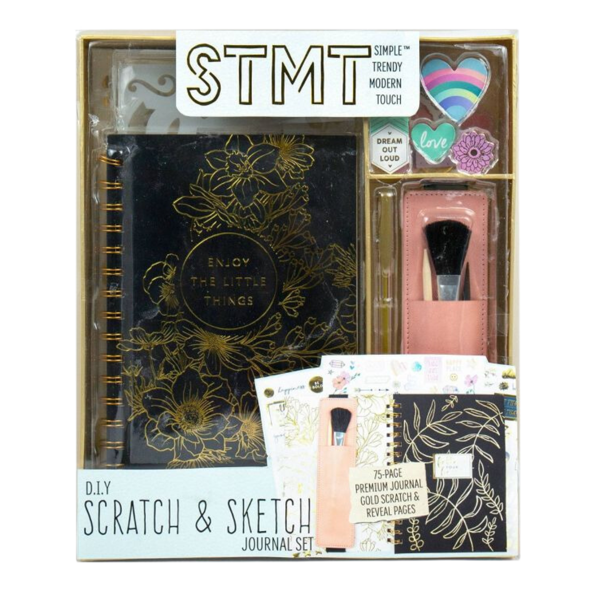 Scratch &amp; Sketch Journaling Set