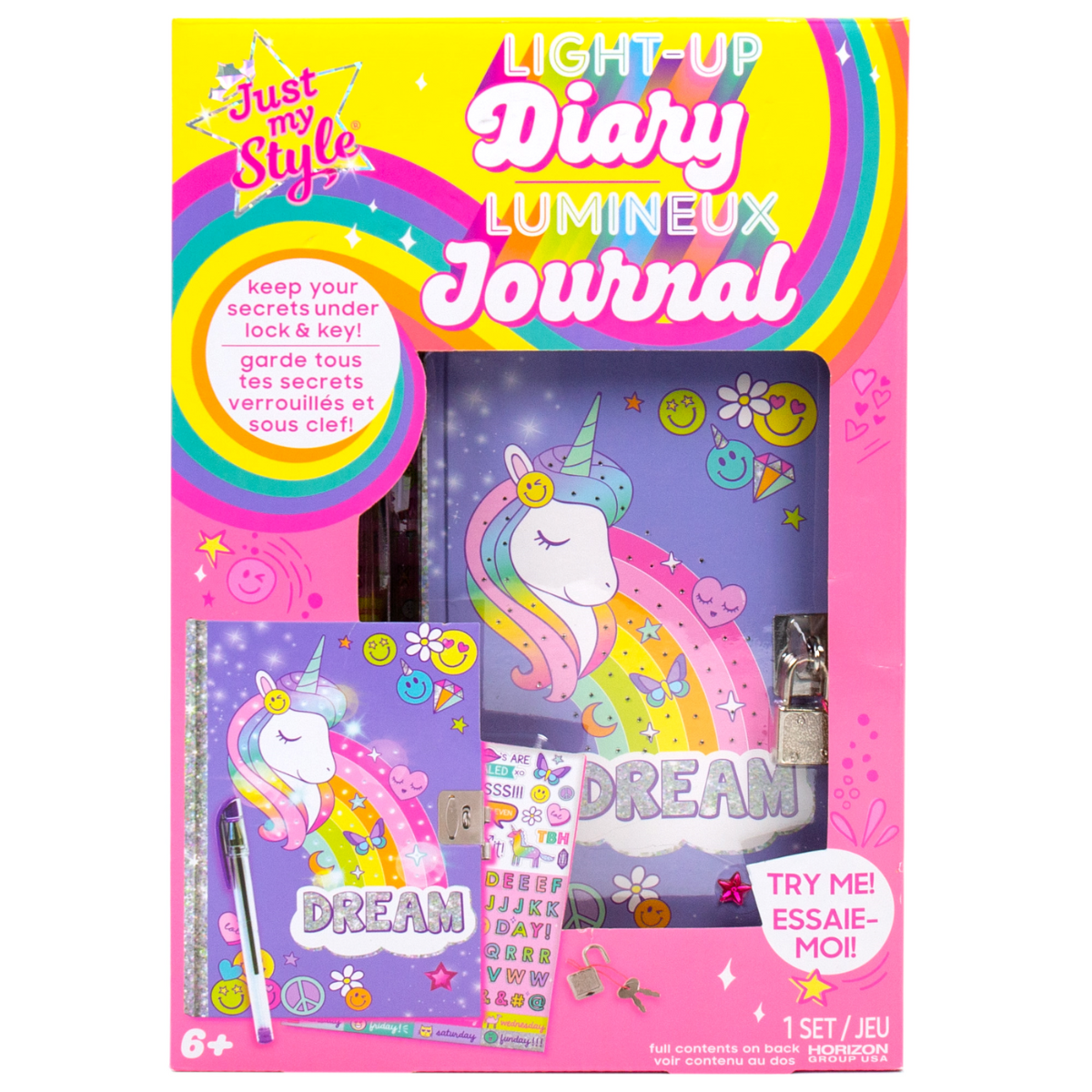 Just My Style Light Up Diary