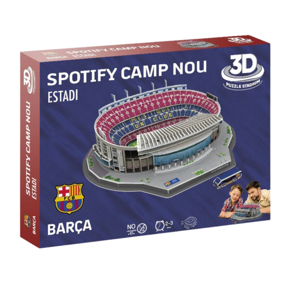 MANBO TOYS | Rompecabezas 3D Estadio Spotify Camp Nou