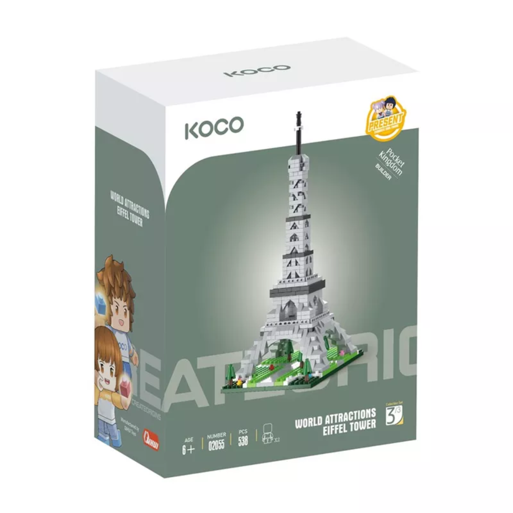 KOCO | Bloques Set Eiffel Tower