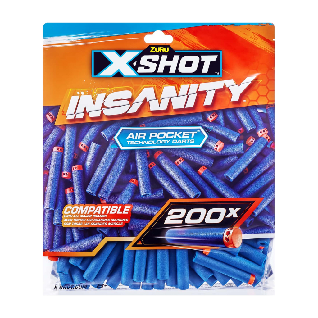 1/6 12インチ VERYHOT NAVY SFAL CQB 2.0セット B X-SHOT | Insanity Dardos 200 Refill Pack - Felix Online