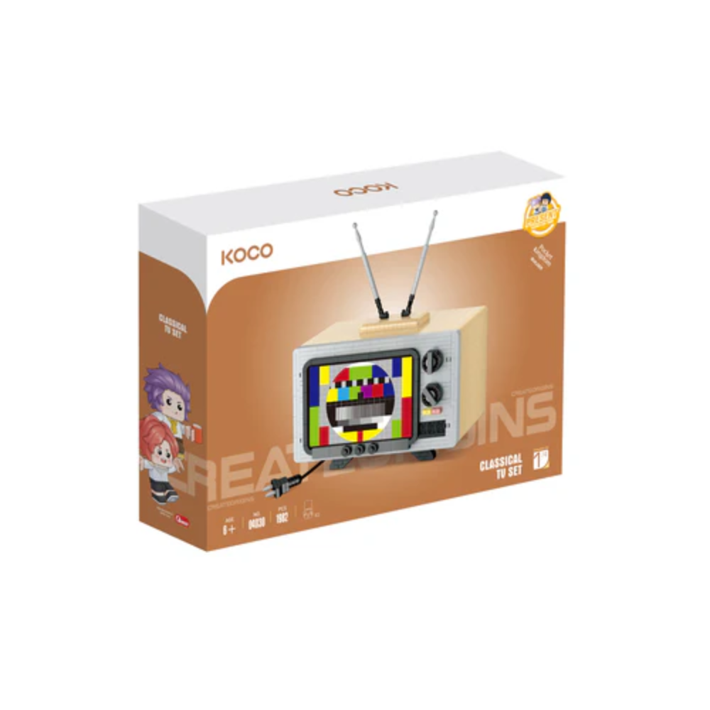 KOCO | Bloques Set Old Fashioned TV