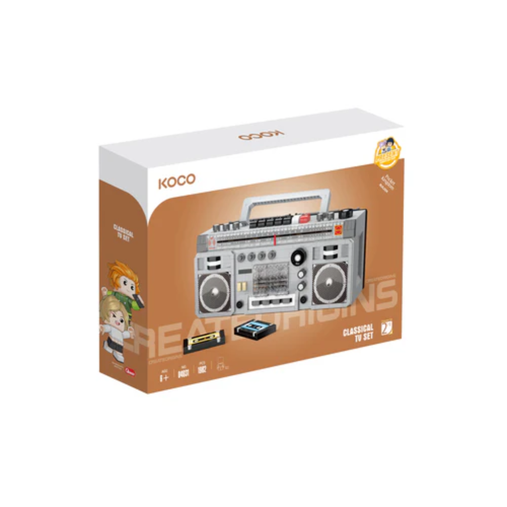 KOCO | Bloques Set Old Fashioned Radio