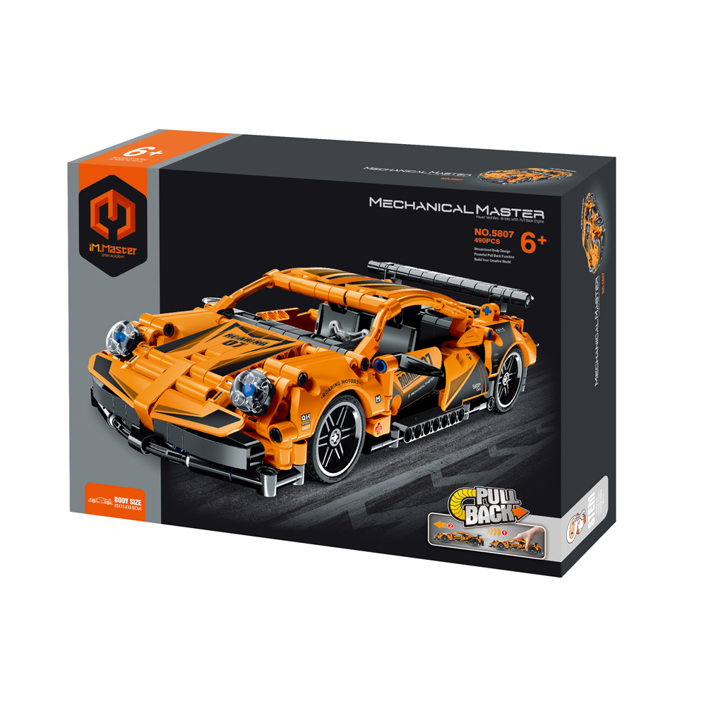 IM Master | Super Car Pull Back Naranja