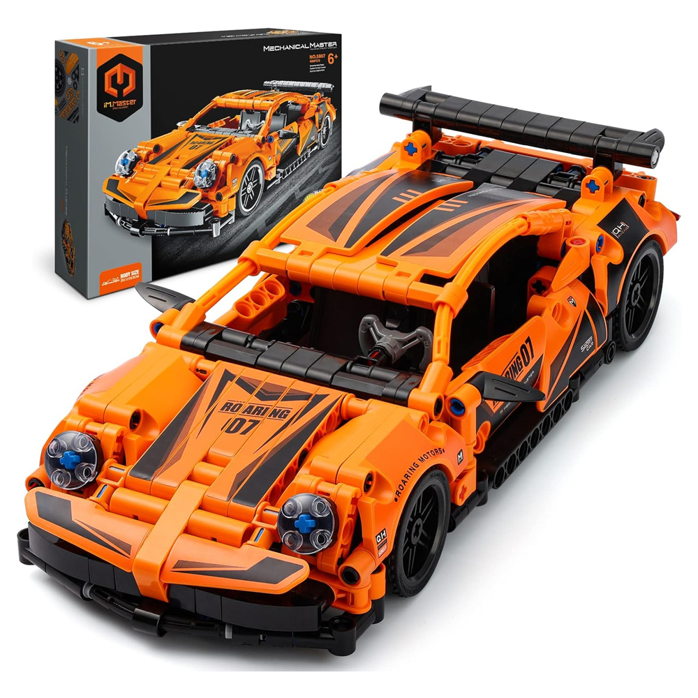 IM Master | Super Car Pull Back Naranja