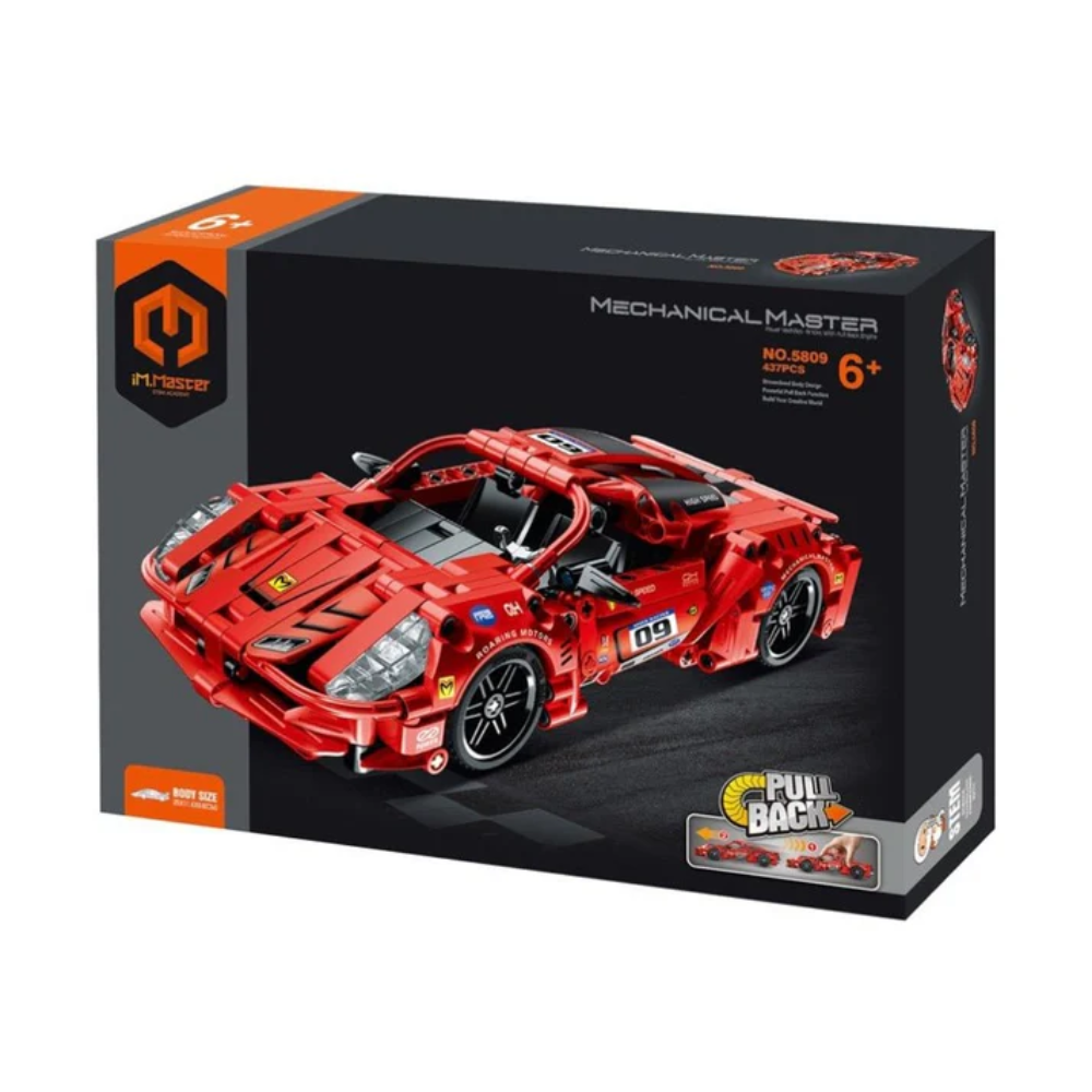 IM Master | Super Car Pull Back Rojo