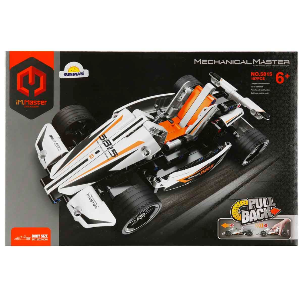 IM Master | Go Kart Pull Back Blanco - Felix Online