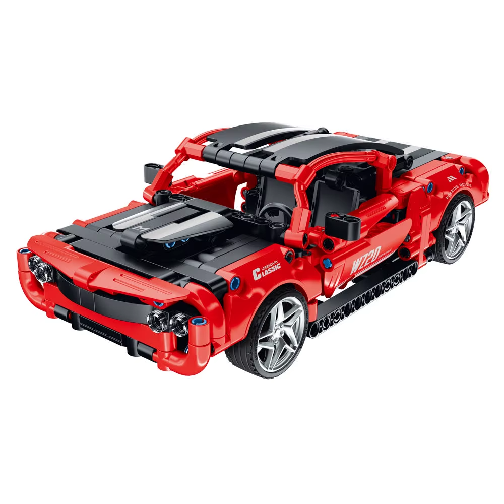 Jack-up Dodge Challenger Sports Cars