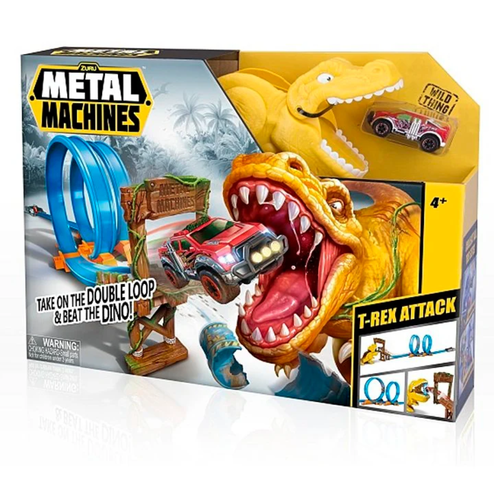 Metal Machines | T-Rex Attack Building Trackset